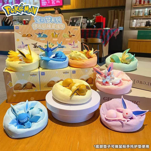 Pokemon Eevee Sleeping Pose Blind Box Figures