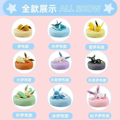 Pokemon Eevee Sleeping Pose Blind Box Figures