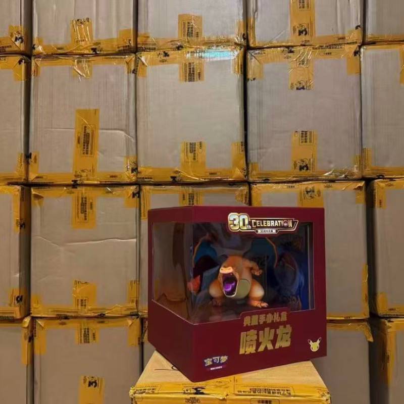 Pokemon TCG 30th Celebration Charizard Figure Collection Gift Box