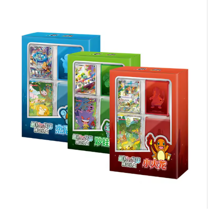 PTCG Collect 151 Original Partner Display Collection – Bulbasaur, Squirtle & Charmander
