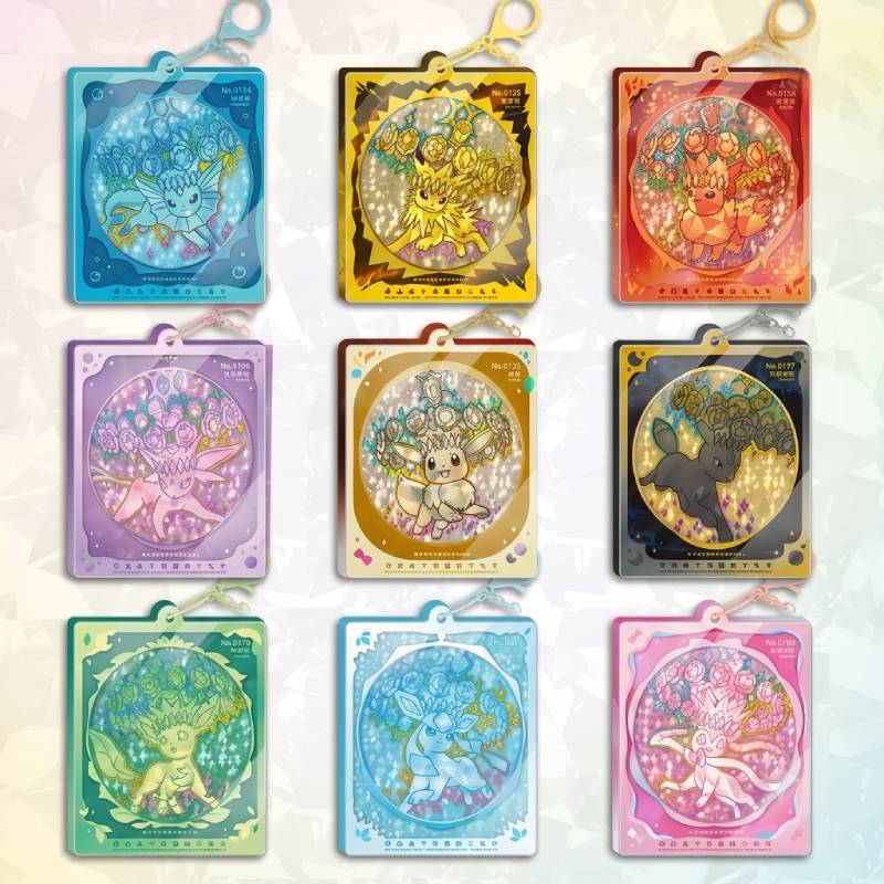 PTCG Simplified Chinese CSV9.5C Eeveelutions's Quicksand Card Display Charm Gift Box
