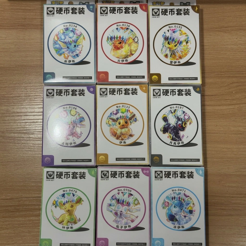 PTCG Simplified Chinese CSV9.5C Eevee Coin Set