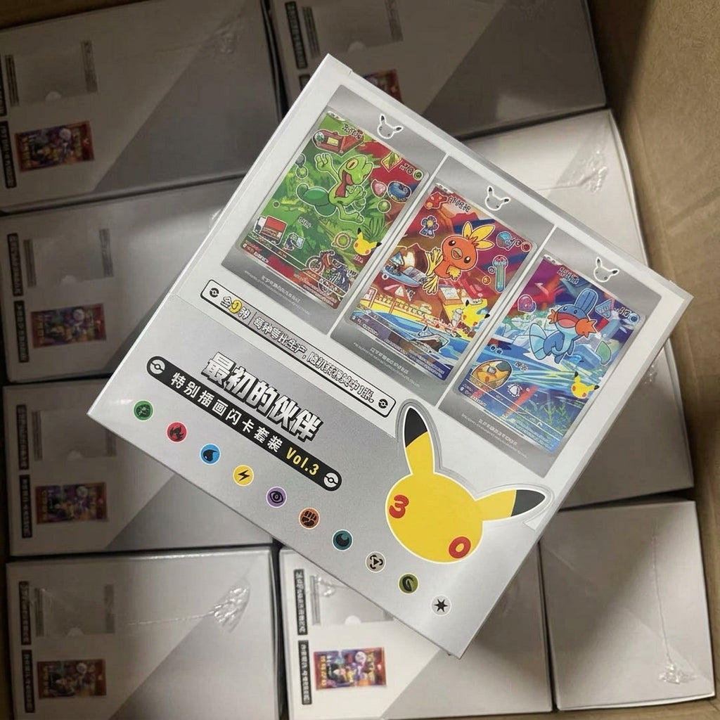 PTCG 30th Anniversary First Partner Special Illustration Foil Card Set Vol. 3