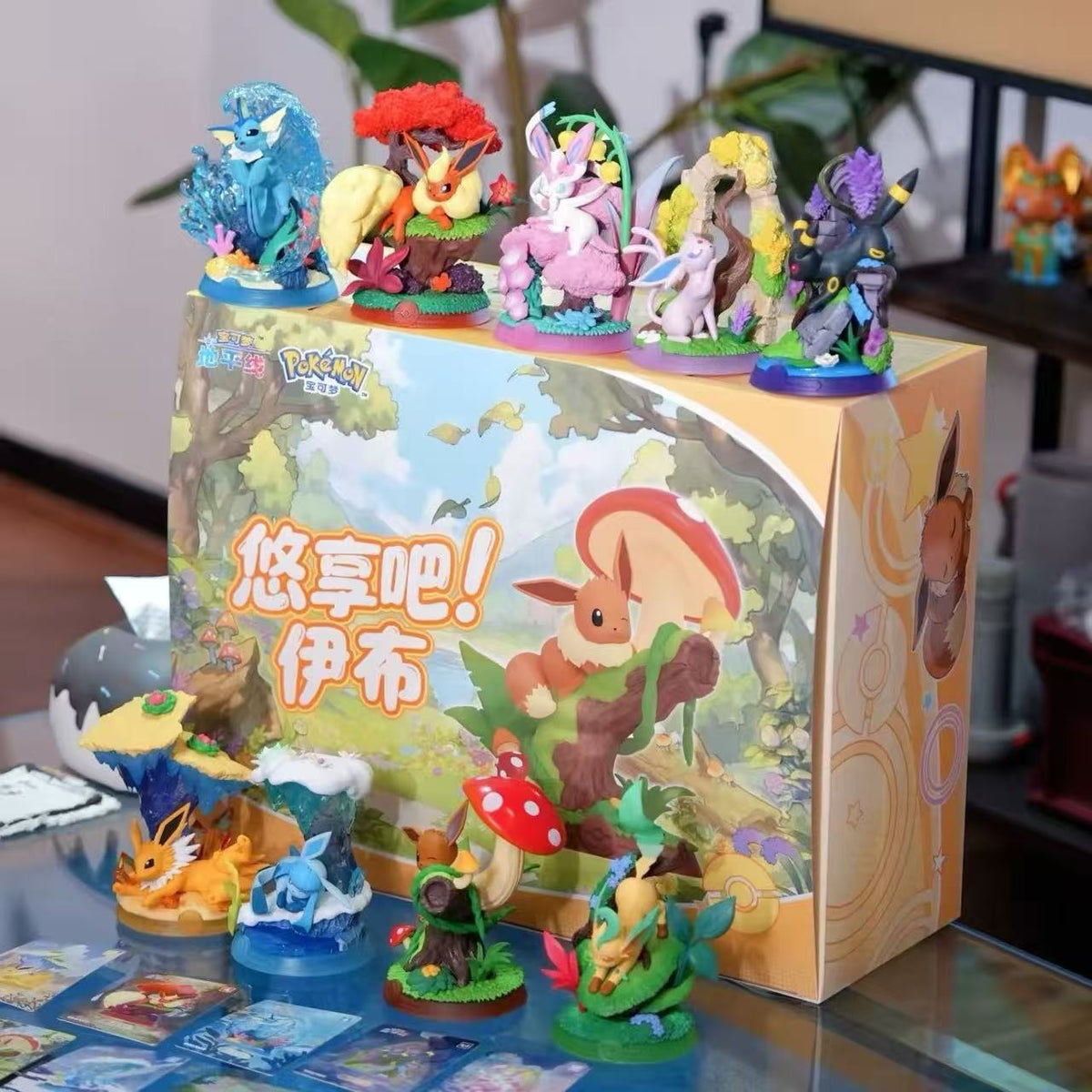Pokemon Funism Enjoy Life! Eevee Series Blind Box