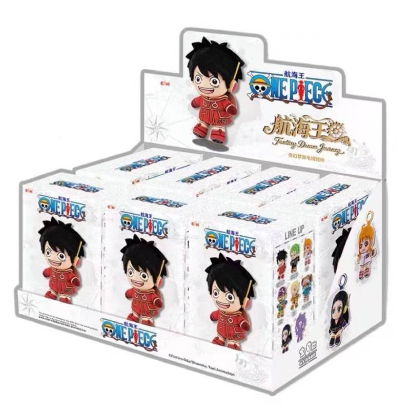 EAKI One Piece Egghead Arc Fantasy Dream Journey Plush Pendant Blind Box