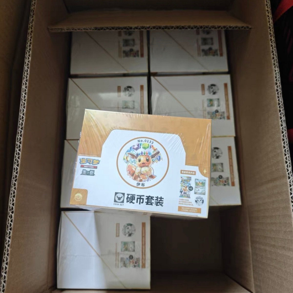 PTCG Simplified Chinese CSV9.5C Eevee Coin Set