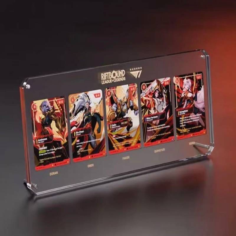 League of Legends Rune Battlefield T1 2025 World Championship Winner Autograph Limited Edition Gift Box