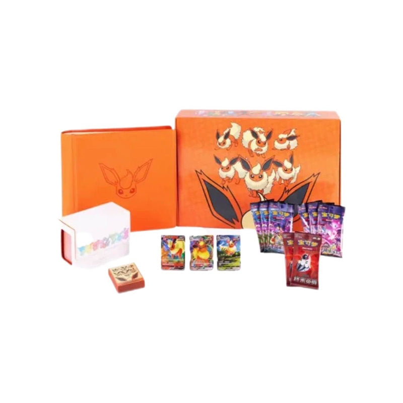 PTCG Eevee Evolution Premium Gift Box Set (Vaporeon / Jolteon / Flareon)