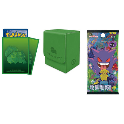 PTCG Collect 151 Original Partner Display Collection – Bulbasaur, Squirtle & Charmander