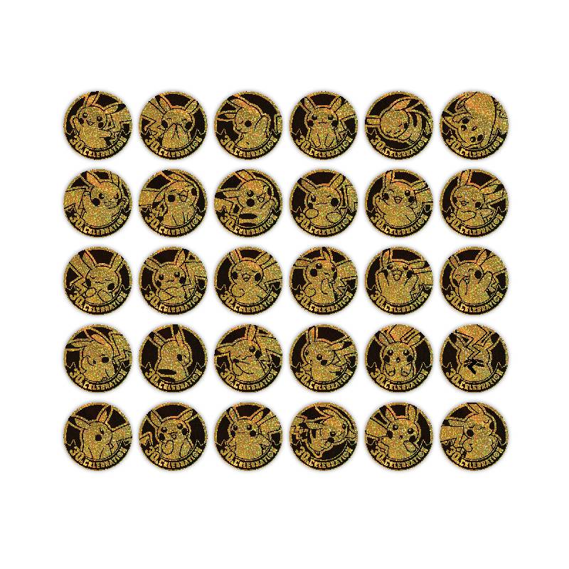 Pokemon TCG 30th Celebration Coin Set