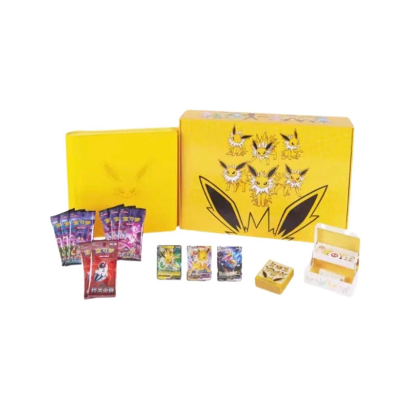 PTCG Eevee Evolution Premium Gift Box Set (Vaporeon / Jolteon / Flareon)