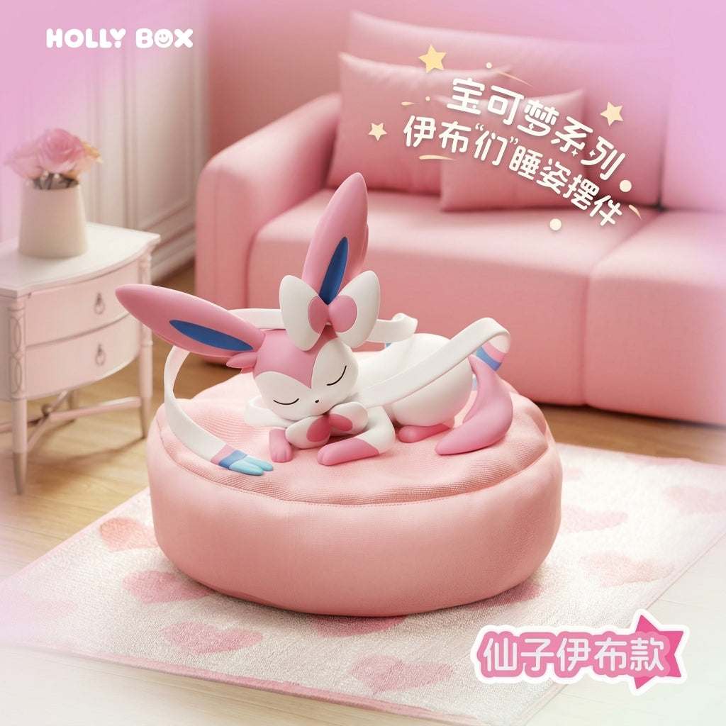 Pokemon Eevee Sleeping Pose Blind Box Figures