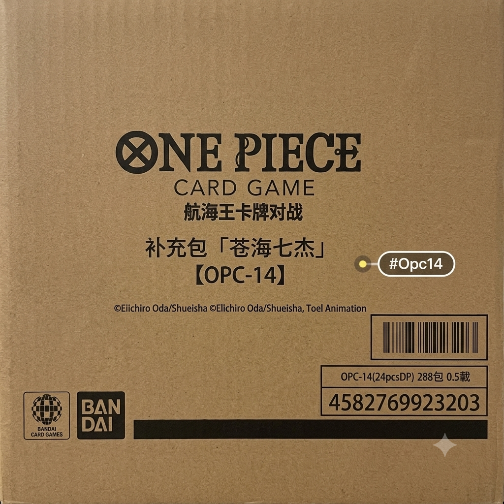 OPC-14 Simplified Chinese Version Seven Heroes of the Azure Sea