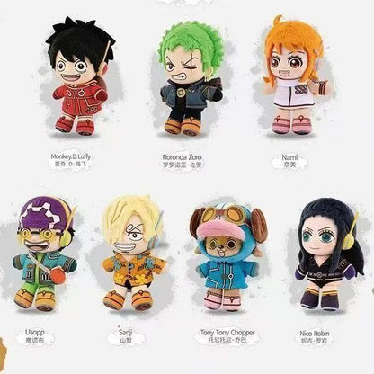 EAKI One Piece Egghead Arc Fantasy Dream Journey Plush Pendant Blind Box