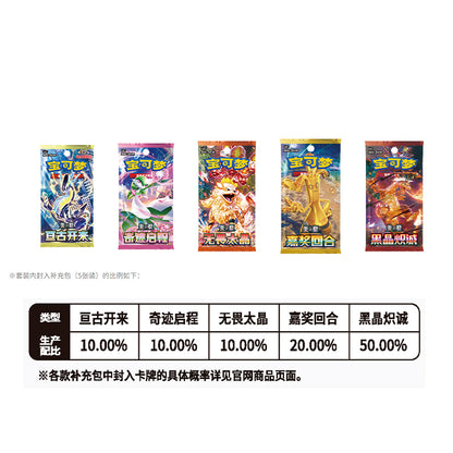 PTCG Paldea Metal Magnet Pack Vol. 1 & Vol. 2 Box Set Blind Box
