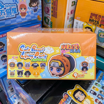 EAKI Naruto Shippuden Cute Beast Lying Party Blind Boxes