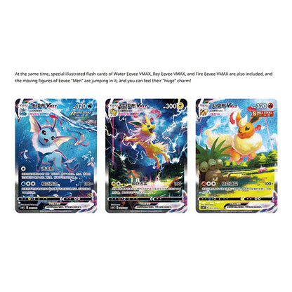 PTCG Eevee Evolution Premium Gift Box Set (Vaporeon / Jolteon / Flareon)