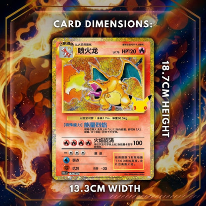 Pokemon TCG 30th Celebration Charizard Figure Collection Gift Box