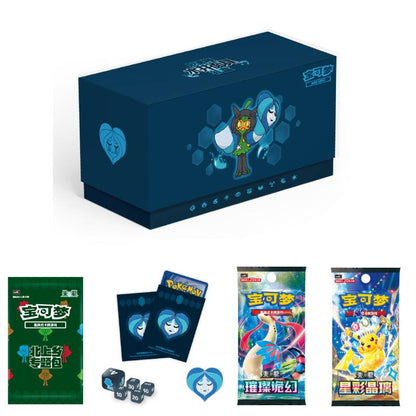 PTCG Ogerpon Gift Box: Teal, Hearthflame, Wellspring & Cornerstone Mask Collection